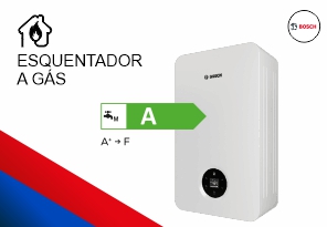 Esquentadores a gás da Bosch